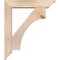 Ekena Millwork Westlake Traditional Smooth Bracket w/ Offset Brace, Douglas Fir, 5 1/2"W x 24"D x 28"H BKT0604X24X28WTL01SDF - alternate 2